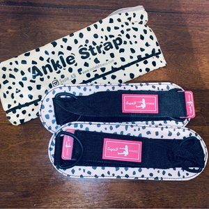 SuzieB Fitness Ankle Straps in Cheetah Print!! 🐆🐾